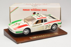 Ferrari Testarossa Italia 90 ホワイト Bburago 1:18 3059-W1 メタル - 画像 8/8