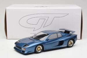 Ferrari Testarossa Koenig Bi-Turbo ブルー GT Spirit 1:18 ZM094 レジン - 画像 6/6