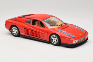 Ferrari Testarossa PPG Auto Refinish レッド Bburago 1:18 3039-P3 メタル - 画像 6/8