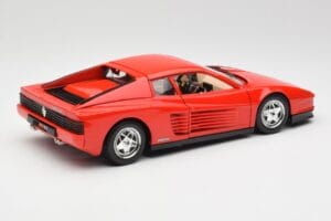 Ferrari Testarossa レッド Bburago 1:18 3019 メタル - 画像 3/8