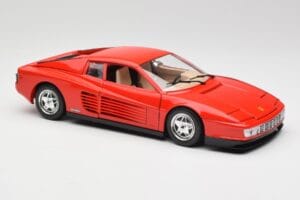 Ferrari Testarossa レッド Bburago 1:18 3019 メタル - 画像 6/8