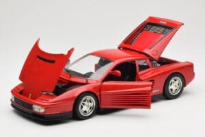 Ferrari Testarossa レッド Hot Wheels 1:18 23918 メタル - 画像 2/8