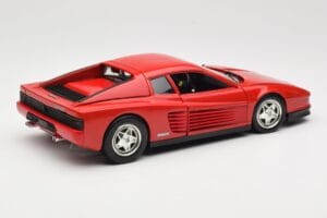 Ferrari Testarossa レッド Hot Wheels 1:18 23918 メタル - 画像 3/8
