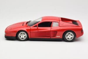 Ferrari Testarossa レッド Hot Wheels 1:18 23918 メタル - 画像 4/8