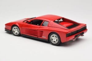 Ferrari Testarossa レッド Hot Wheels 1:18 23918 メタル - 画像 7/8