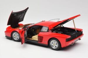 Ferrari Testarossa レッド Kyosho 1:18 08422R メタル - 画像 5/8
