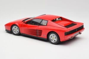 Ferrari Testarossa レッド Kyosho 1:18 08422R メタル - 画像 7/8