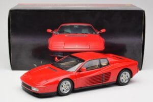 Ferrari Testarossa レッド Kyosho 1:18 08422R メタル - 画像 8/8