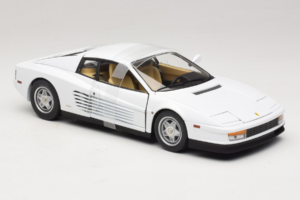 Ferrari Testarossa ホワイト Miami Vice Hot Wheels 1:18 P9904 メタル - 画像 4/6