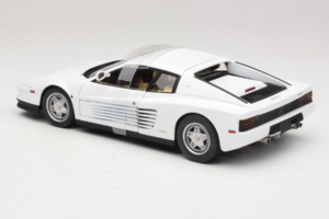 Ferrari Testarossa ホワイト Miami Vice Hot Wheels 1:18 P9904 メタル - 画像 5/6