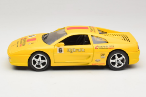 Ferrari F355 Berlinetta レーシングイエロー Solido 1:18 9009-Y1 メタル - 画像 4/8