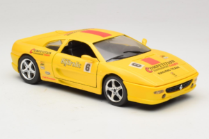 Ferrari F355 Berlinetta レーシングイエロー Solido 1:18 9009-Y1 メタル - 画像 6/8