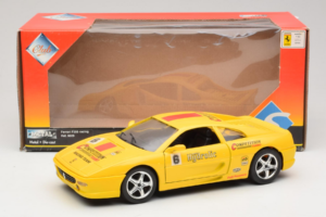 Ferrari F355 Berlinetta レーシングイエロー Solido 1:18 9009-Y1 メタル - 画像 8/8