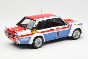 Fiat 131 Abarth Fiat France #9 J-C. Andruet / C. Delferrier Winner Rally Sanremo 1977 Kyosho 1:18 08375A メタル - 画像 3/8