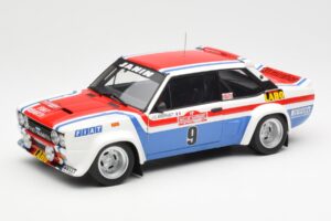 Fiat 131 Abarth Fiat France #9 J-C. Andruet / C. Delferrier Winner Rally Sanremo 1977 Kyosho 1:18 08375A メタル
