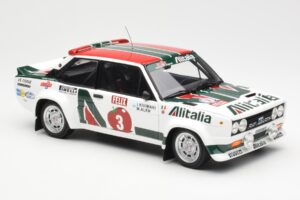 Fiat 131 Abarth #3 M. Alen / I. Kivimaki Winner Rally 1000 Lakes 1980 Kyosho 1:18 08376H メタル - 画像 6/8