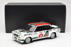Fiat 131 Abarth #3 M. Alen / I. Kivimaki Winner Rally 1000 Lakes 1980 Kyosho 1:18 08376H メタル - 画像 8/8