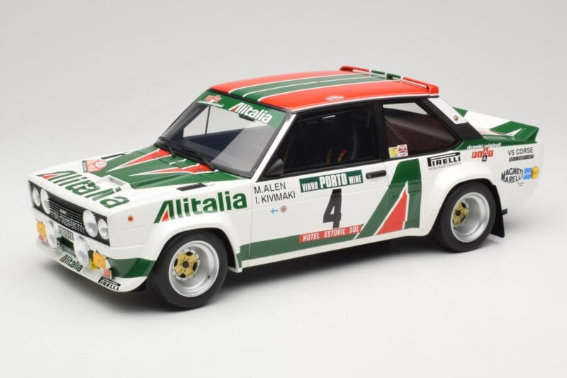 Fiat 131 Abarth #5 M. Alen / I. Kivimaki Rally Portugal 1978 Otto 1:12 G093 レジン