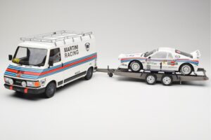 Fiat 242 & Lancia 037 Group B #1 W. Rohrl / C. Geistdorfer Rally Monte Carlo 1983 Otto 1:18 OT360 レジン - 画像 7/7