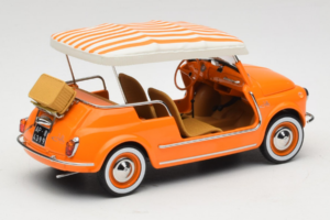 Fiat 500 Jolly オレンジ Norev 1:18 187791 メタル - 画像 2/6