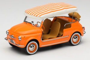 Fiat 500 Jolly オレンジ Norev 1:18 187791 メタル