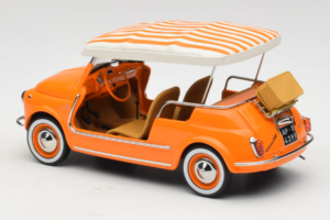 Fiat 500 Jolly オレンジ Norev 1:18 187791 メタル - 画像 5/6
