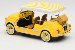 Fiat 500 Jolly イエロー Norev 1:18 187790 メタル - 画像 5/6