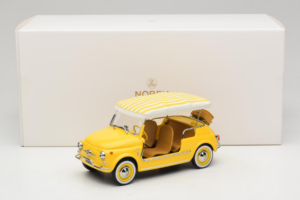 Fiat 500 Jolly イエロー Norev 1:18 187790 メタル - 画像 6/6