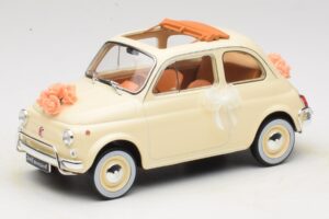 Fiat 500 L アイボリー Wedding Gift Norev 1:18 187780 メタル