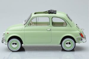 Fiat 500 L ライトグリーン Norev 1:18 187773 メタル - 画像 3/6