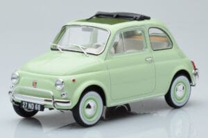 Fiat 500 L ライトグリーン Norev 1:18 187773 メタル