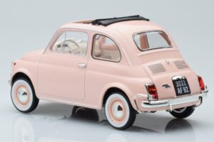 Fiat 500 L ピンク Special Birth Pack Norev 1:18 187774 メタル - 画像 5/6