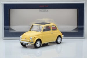 Fiat 500 L Tahiti イエロー Norev 1:18 187772 メタル - 画像 6/6