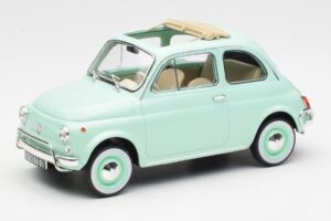Fiat 500L パステルブルー Norev 1:18 187777 メタル