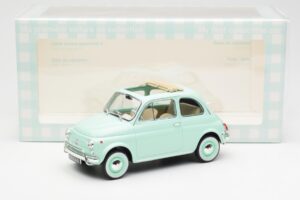 Fiat 500L パステルブルー Norev 1:18 187777 メタル - 画像 6/6