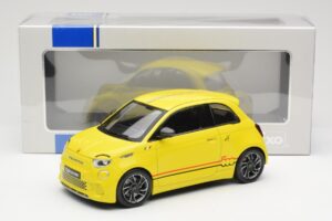 Abarth 500e イエロー IXO 1:18 MCG18498 メタル - 画像 6/6