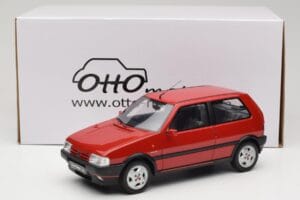 Fiat Uno Turbo IE Rosso Racing Otto 1:18 OT487 レジン - 画像 6/6