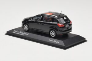 Ford C-Max Grand ブラックメタリック Minichamps 1:43 400089100 メタル - 画像 3/4