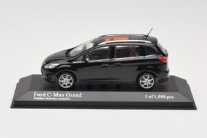 Ford C-Max Grand ブラックメタリック Minichamps 1:43 400089100 メタル
