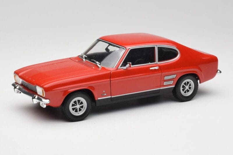 Ford Capri Mk1 1700 GT レッド Minichamps 1:18 180089001 メタル