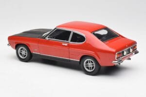 Ford Capri Mk1 2600 RS レッド ブラック Minichamps 1:18 180089071 メタル - 画像 7/8
