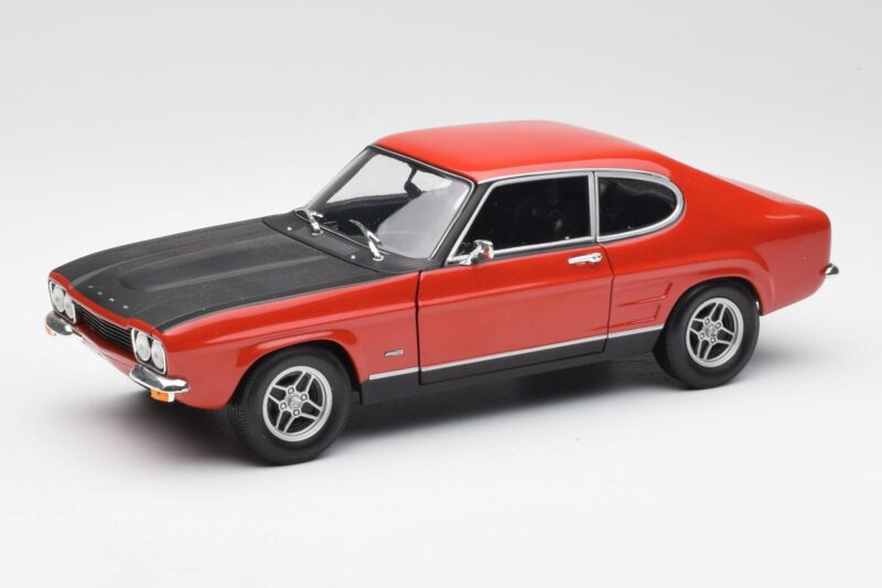 Ford Capri Mk1 2600 RS レッド ブラック Minichamps 1:18 180089071 メタル
