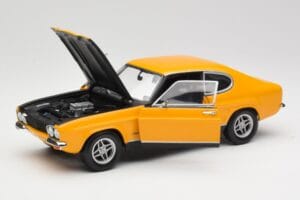 Ford Capri 2600 RS シグナルイエロー ブラック Minichamps 1:18 180089070 メタル - 画像 2/8