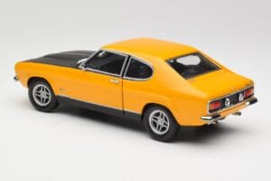 Ford Capri 2600 RS シグナルイエロー ブラック Minichamps 1:18 180089070 メタル - 画像 7/8