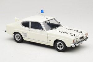 Ford Capri Autobahnpolizei Dusseldorf Minichamps 1:18 150089090 メタル - 画像 6/8