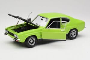 Ford Capri Mk1 RS 2600 グリーン & ブラック Minichamps 1:18 150089075 メタル - 画像 2/8