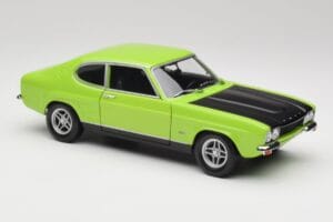 Ford Capri Mk1 RS 2600 グリーン & ブラック Minichamps 1:18 150089075 メタル - 画像 6/8