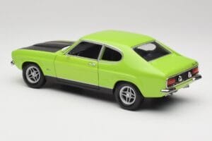 Ford Capri Mk1 RS 2600 グリーン & ブラック Minichamps 1:18 150089075 メタル - 画像 7/8
