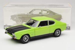 Ford Capri Mk1 RS 2600 グリーン & ブラック Minichamps 1:18 150089075 メタル - 画像 8/8