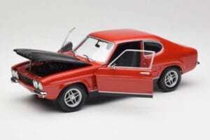Ford Capri Mk1 RS 2600 レッド & ブラック Minichamps 1:18 150089076 メタル - 画像 2/8